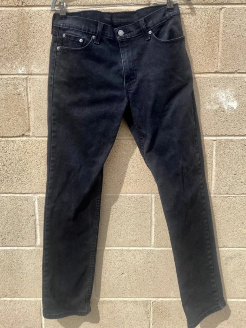 Levi's Strauss 30X32, 511 Black Denim